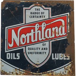 Northland Oils & Lubes “The Badge Of Certainty” Tin.