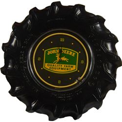 John Deere & Firestone Tire Neon Wall Clock.