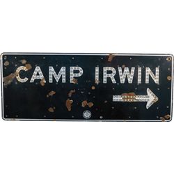 Camp Irwin California Dept. Of Public Works Div. Of Hwy