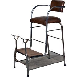 Emil J. Paidar Co. Shoe Shining Stand Model 3580.