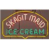 Image 1 : Skagit Maid Ice Cream Neon Sign.