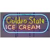 Image 1 : Golden State Ice Cream Neon Sign.