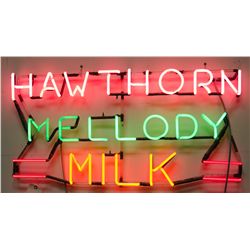 Hawthorn Mellody Milk Neon Sign.