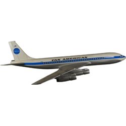 Pan American 707 Model Airplane, Restored.