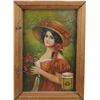 Image 1 : Snowking Baking Powder Litho. Advertisement In Frame.