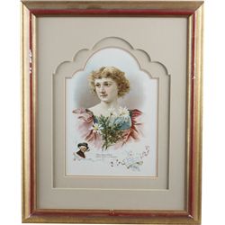 Miss Annie O’Neil “Pet Cigarettes Are The Best” Litho.