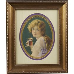 Coca Cola Miss Marion Davies Litho. Advertisement.