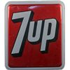Image 1 : 7 Up Embossed Tin Sign.