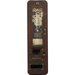 1 Cent Automatic “The Canteen” Gum Vending Machine.