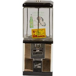 5 Cent Northwestern Model 60 White Countertop Vending.