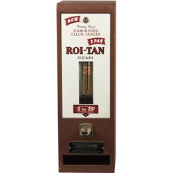 25 Cent Roi-Tan Cigar Vending Machine.