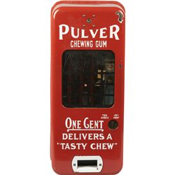 1 Cent Pulver Short Case Cop Directing Traffic Red.