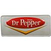 Image 1 : Dr. Pepper Self-Framed Embossed Advertising Sign.