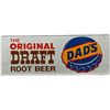 Image 1 : Dad’s Root Beer Self-Framed Embossed Metal Sign.