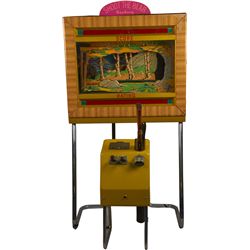 25 Cent Seeburg Shoot The Bear Arcade Shooting Game.