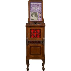 5 Cent Quartoscope Viewer Floor Arcade Machine.