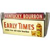 Image 1 : Early Times Single-Sided, Light-Up Plastic Sign.