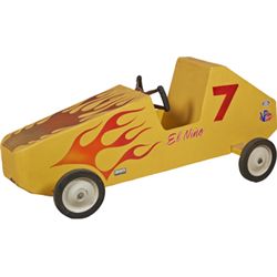 Pine Box Derby #7 “El Nino” Race Car.