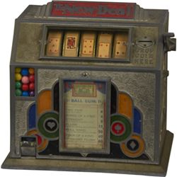 1 Cent Pierce Tool & MFG. The New Deal 5-Reel Poker.