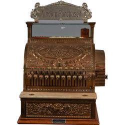 National Cash Register English Brass Model 336.