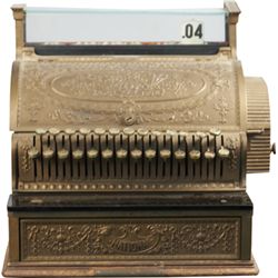 National Cash Register Brass Model 348.