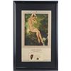 Image 2 : Lot Of 3 Framed Pin Up Prints.