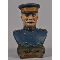 Old Sunnybrook Whiskey Countertop Advertising Bust.