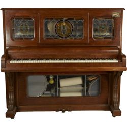 25 Cent Coin-Op Pease Player Piano Orchestrion.