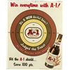 Image 1 : A-1 Pilsner Premium Beer Tin Sign.