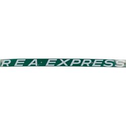 Rea Express Green & White Porcelain Sign.