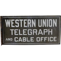 Western Union Telegraph And Cable Office Double-Sided.
