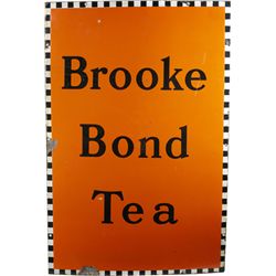 Brooke Bond Tea Porcelain Sign.