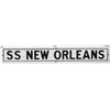 Image 1 : SS New Orleans Raised Porcelain Sign.
