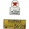 Image 1 : Lot Of 2 Porcelain Oil Signs.