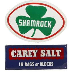 Lot Of 2 tin signs.
