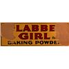 Image 2 : Clabber Girl Double-Sided Tin Advertisement Sign.