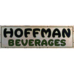 Hoffman Beverages Porcelain Advertisement Sign.