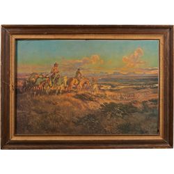 Charles Russell Western “Where Guns Were Their Passport