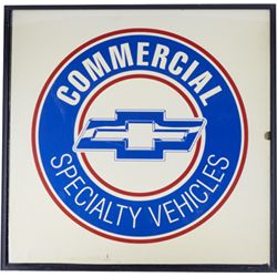 Chevrolet Commercial Specialty Vehicles Light-Up Sign.