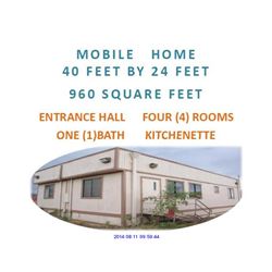 MOBILE HOME- OFFICE