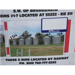 Westeel Rosco Five Ring Grain Bin