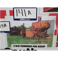 Two Combines for Scrap