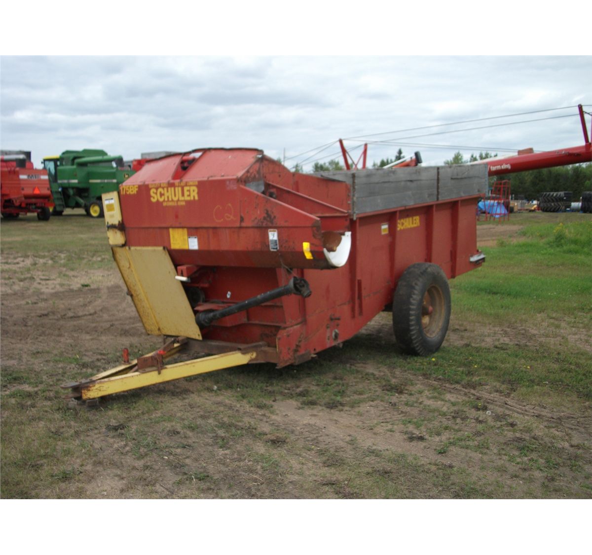 Schuler 175 BF Silage Feed Wagon