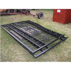 Steel Decorative Acreage Gates - 1 set