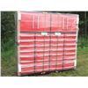 Image 1 : 30 Drawer and 2 Door Red Metal Tool/Storage Chest