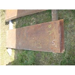 23' x 6' x 3/16" Steel Plates