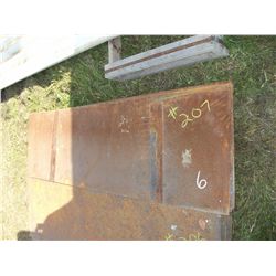 23' x 6' x 3/16" Steel Plates