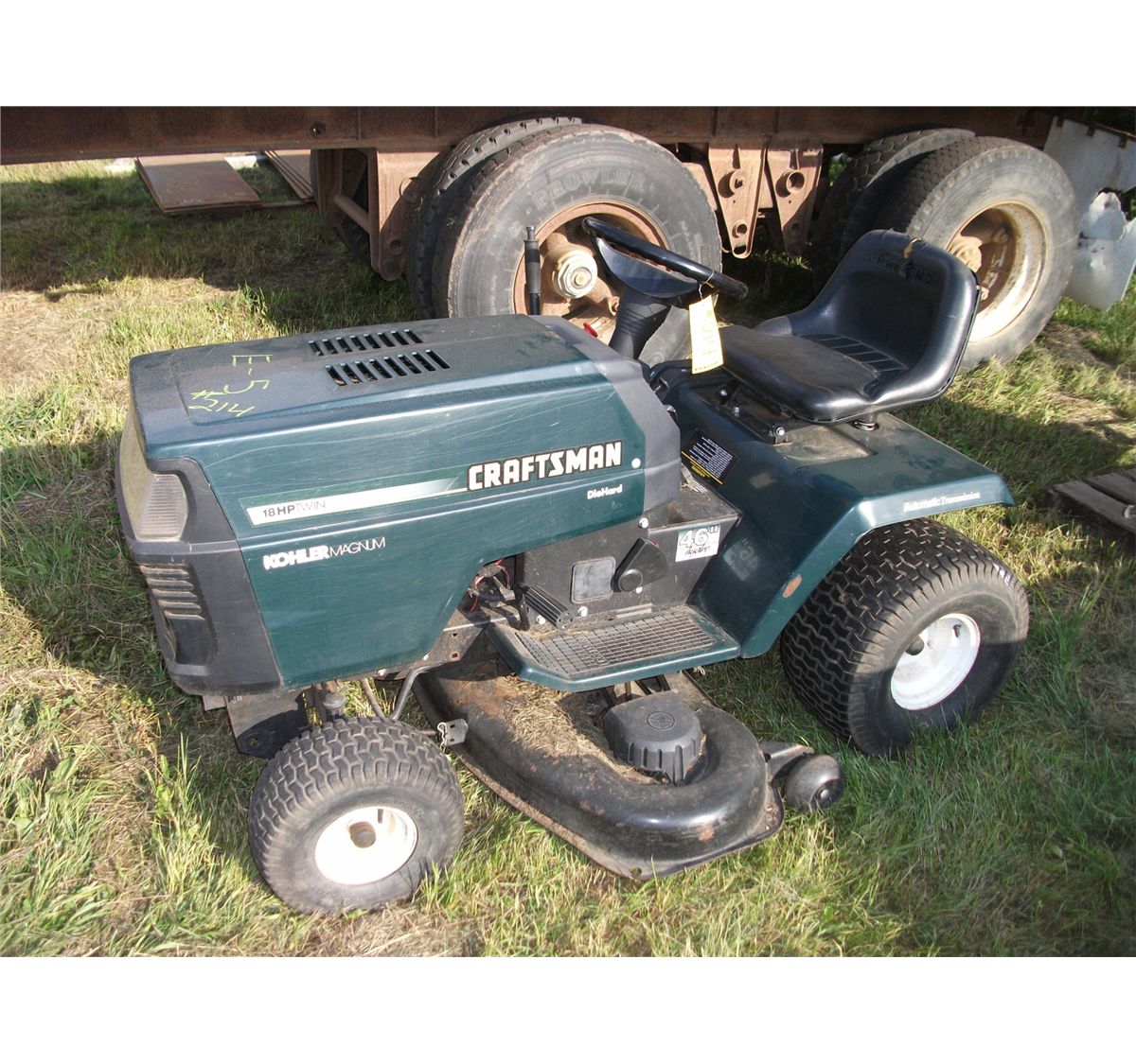 Craftsman 18 hp 46" Riding Lawn Mower