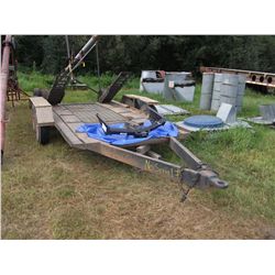 Flat Deck Trailer with Ramps