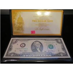 2003 US $2 Federal Bank Note - UNC
